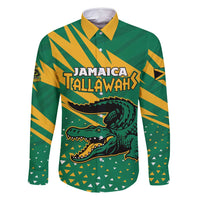Custom Jamaica Cricket Tallawahs Family Matching Off Shoulder Maxi Dress and Hawaiian Shirt Fi Wi Tallawahs Champions - Wonder Print Shop