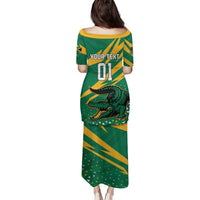 Custom Jamaica Cricket Tallawahs Family Matching Puletasi and Hawaiian Shirt Fi Wi Tallawahs Champions - Wonder Print Shop