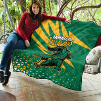 Jamaica Cricket Tallawahs Quilt Fi Wi Tallawahs Champions - Wonder Print Shop