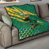 Jamaica Cricket Tallawahs Quilt Fi Wi Tallawahs Champions - Wonder Print Shop