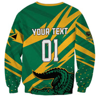 Custom Jamaica Cricket Tallawahs Sweatshirt Fi Wi Tallawahs Champions - Wonder Print Shop