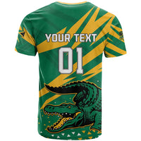 Custom Jamaica Cricket Tallawahs T Shirt Fi Wi Tallawahs Champions - Wonder Print Shop