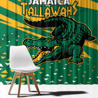 Jamaica Cricket Tallawahs Window Curtain Fi Wi Tallawahs Champions - Wonder Print Shop