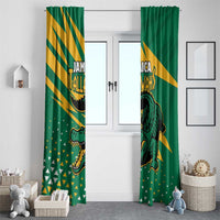 Jamaica Cricket Tallawahs Window Curtain Fi Wi Tallawahs Champions - Wonder Print Shop