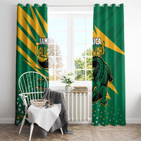 Jamaica Cricket Tallawahs Window Curtain Fi Wi Tallawahs Champions - Wonder Print Shop