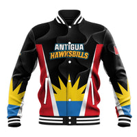 Custom Antigua Cricket Hawksbills Baseball Jacket Each Endeavouring All Achieving - Wonder Print Shop