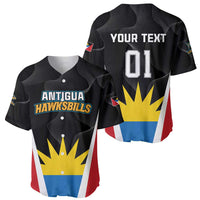 Custom Antigua Cricket Hawksbills Baseball Jersey Each Endeavouring All Achieving - Wonder Print Shop