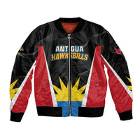 Custom Antigua Cricket Hawksbills Bomber Jacket Each Endeavouring All Achieving - Wonder Print Shop