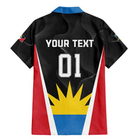 Custom Antigua Cricket Hawksbills Family Matching Mermaid Dress and Hawaiian Shirt Each Endeavouring All Achieving - Wonder Print Shop