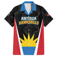 Custom Antigua Cricket Hawksbills Family Matching Off The Shoulder Long Sleeve Dress and Hawaiian Shirt Each Endeavouring All Achieving - Wonder Print Shop