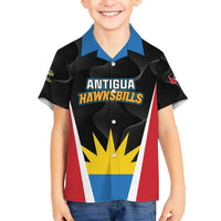 Custom Antigua Cricket Hawksbills Family Matching Puletasi and Hawaiian Shirt Each Endeavouring All Achieving - Wonder Print Shop