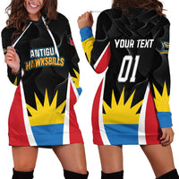 Custom Antigua Cricket Hawksbills Hoodie Dress Each Endeavouring All Achieving - Wonder Print Shop