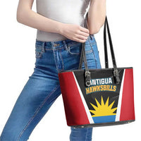 Antigua Cricket Hawksbills Leather Tote Bag Each Endeavouring All Achieving - Wonder Print Shop