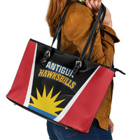 Antigua Cricket Hawksbills Leather Tote Bag Each Endeavouring All Achieving - Wonder Print Shop