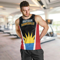 Custom Antigua Cricket Hawksbills Men Tank Top Each Endeavouring All Achieving - Wonder Print Shop