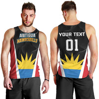 Custom Antigua Cricket Hawksbills Men Tank Top Each Endeavouring All Achieving - Wonder Print Shop