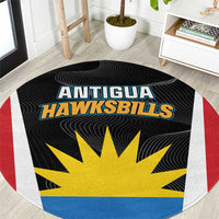 Antigua Cricket Hawksbills Round Carpet Each Endeavouring All Achieving