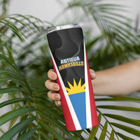 Custom Antigua Cricket Hawksbills Skinny Tumbler Each Endeavouring All Achieving - Wonder Print Shop
