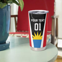 Custom Antigua Cricket Hawksbills Tumbler Cup Each Endeavouring All Achieving - Wonder Print Shop