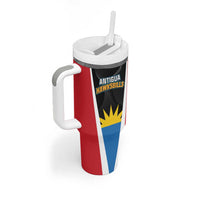 Custom Antigua Cricket Hawksbills Tumbler With Handle Each Endeavouring All Achieving - Wonder Print Shop