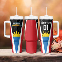 Custom Antigua Cricket Hawksbills Tumbler With Handle Each Endeavouring All Achieving - Wonder Print Shop