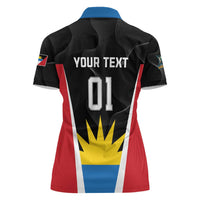 Custom Antigua Cricket Hawksbills Women Polo Shirt Each Endeavouring All Achieving - Wonder Print Shop