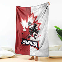 Canada Ice Hockey Team Blanket Maple Leaf Go Champions