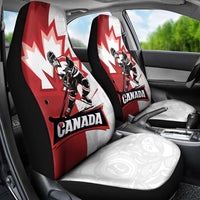 Canada Ice Hockey Team Car Seat Cover Maple Leaf Go Champions