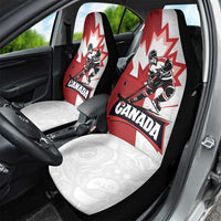 Canada Ice Hockey Team Car Seat Cover Maple Leaf Go Champions