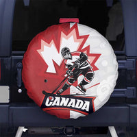 Canada Ice Hockey Team Spare Tire Cover Maple Leaf Go Champions