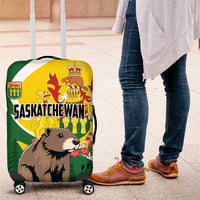 Canada Saskatchewan Province Luggage Cover Multis e Gentibus Vires