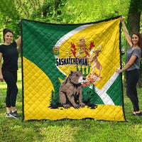 Canada Saskatchewan Province Quilt Multis e Gentibus Vires