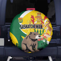Canada Saskatchewan Province Spare Tire Cover Multis e Gentibus Vires
