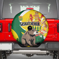Canada Saskatchewan Province Spare Tire Cover Multis e Gentibus Vires