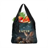 Australia Easter 2024 Grocery Bag Bunny With Aboriginal Eggs At Starry Night
