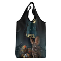 Australia Easter 2024 Grocery Bag Bunny With Aboriginal Eggs At Starry Night