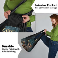 Australia Easter 2024 Grocery Bag Bunny With Aboriginal Eggs At Starry Night