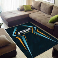 Gujarat 2025 Cricket Titans Area Rug Aava De Race With The Titans
