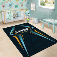 Gujarat 2025 Cricket Titans Area Rug Aava De Race With The Titans