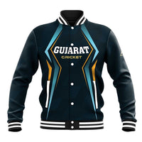 Custom Gujarat 2025 Cricket Titans Baseball Jacket Aava De Race With The Titans