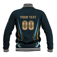 Custom Gujarat 2025 Cricket Titans Baseball Jacket Aava De Race With The Titans