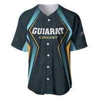 Custom Gujarat 2025 Cricket Titans Baseball Jersey Aava De Race With The Titans
