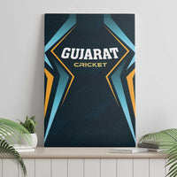 Gujarat 2025 Cricket Titans Canvas Wall Art Aava De Race With The Titans