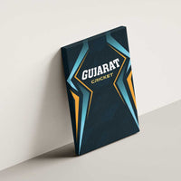 Gujarat 2025 Cricket Titans Canvas Wall Art Aava De Race With The Titans