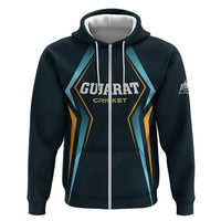 Custom Gujarat 2025 Cricket Titans Hoodie Aava De Race With The Titans