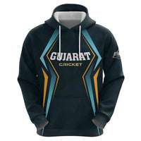 Custom Gujarat 2025 Cricket Titans Hoodie Aava De Race With The Titans
