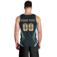 Custom Gujarat 2025 Cricket Titans Men Tank Top Aava De Race With The Titans