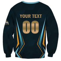 Custom Gujarat 2025 Cricket Titans Sweatshirt Aava De Race With The Titans