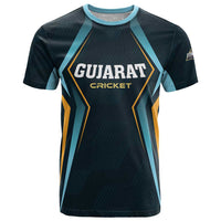 Custom Gujarat 2025 Cricket Titans T Shirt Aava De Race With The Titans