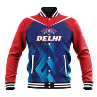 Custom Capitals Delhi 2025 Cricket Baseball Jacket Fight Till The End
